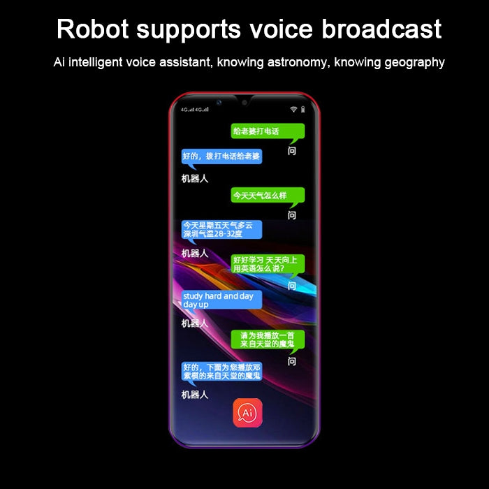 K-TOUCH M16, 2GB+32GB, Face ID & Fingerprint Identification, 3.46 inch Android 8.1 MTK6739V/CWA Quad Core 1.5Ghz, Network: 4G, Dual SIM, Support Google Play(Black)