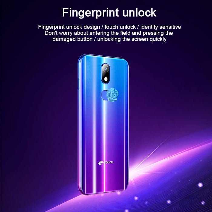 K-TOUCH M16, 3GB+64GB, Face ID & Fingerprint Identification, 3.46 inch Android 8.1 MTK6739V/CWA Quad Core 1.5Ghz, Network: 4G, Dual SIM, Support Google Play