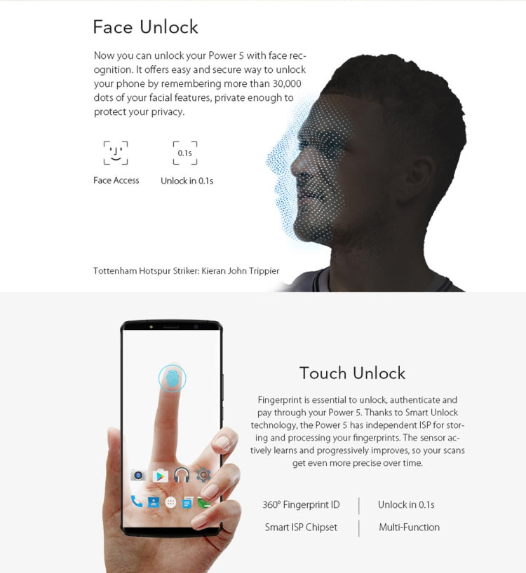 [HK Warehouse] LEAGOO POWER 5, Dual 4G, 6GB+64GB, Dual Back Cameras, 7000mAh Battery, Face ID & Fingerprint Identification, 5.99 inch Android 8.1 MTK6763 Octa Core up to  2.0GHz, Network: 4G, Dual SIM, Wireless Charge(Black)