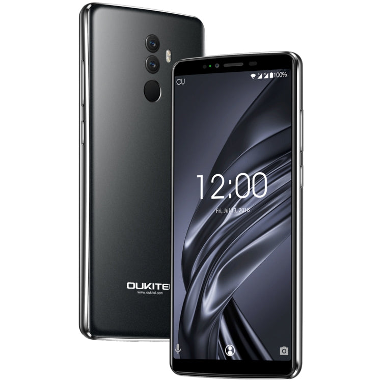 [HK Warehouse] OUKITEL K8, 4GB+64GB, Dual Back Cameras, Face ID & Fingerprint Identification, 5000mAh Battery, 6.0 inch Android 8.0 MTK6750T Octa Core up to 1.5GHz, Network: 4G, OTG (Space Gray)