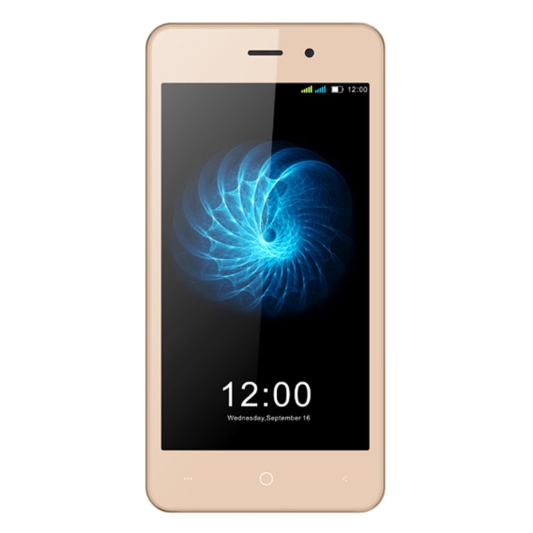 [HK Warehouse] LEAGOO Z3C, 512MB+8GB, 4.5 inch LEAGOO OS 1.1 Lite (Android 6.0) SC7731c Cortex A7 Quad Core up to 1.3GHz, Network: 3G (European Version)(Gold)
