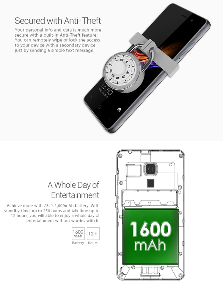 [HK Warehouse] LEAGOO Z3C, 512MB+8GB, 4.5 inch LEAGOO OS 1.1 Lite (Android 6.0) SC7731c Cortex A7 Quad Core up to 1.3GHz, Network: 3G (European Version)(Gold)