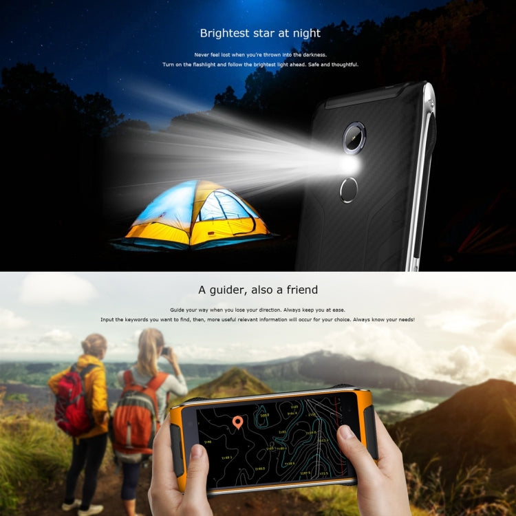[HK Warehouse] HOMTOM HT20 Pro Tri-proofing Phone, 3GB+32GB, IP68 Waterproof Dustproof Shockproof, Fingerprint Identification, 4.7 inch Android 6.0 MTK6753 Octa Core up to 1.3GHz, OTG, OTA, Network: 4G, CE & RoHs Certificated