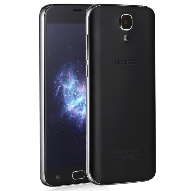 DOOGEE X9 16GB, Network: 3G, DTouch Fingerprint, 5.5 inch 2.5D Android 6.0 MTK6580 Quad Core, RAM: 1GB, OTG, OTA, Dual SIM