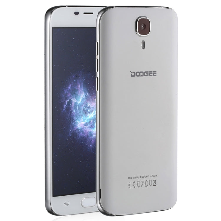DOOGEE X9 16GB, Network: 3G, DTouch Fingerprint, 5.5 inch 2.5D Android 6.0 MTK6580 Quad Core, RAM: 1GB, OTG, OTA, Dual SIM