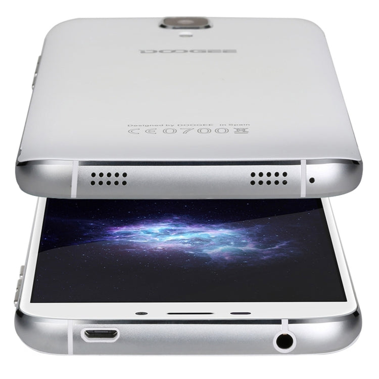 DOOGEE X9 16GB, Network: 3G, DTouch Fingerprint, 5.5 inch 2.5D Android 6.0 MTK6580 Quad Core, RAM: 1GB, OTG, OTA, Dual SIM