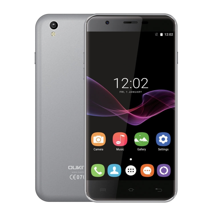 [HK Warehouse] OUKITEL U7 Max, 1GB+8GB, V Hand Automatic Photograph, Letters Quick Open APP, 5.5 inch 2.5D Curved Screen, Android 6.0 OS, MT6580A Quad Core 64-bit 1.3GHz, Network: 3G