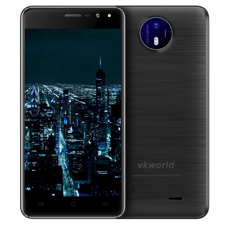 [HK Warehouse] VKworld F2, 2GB+16GB, 5.0 inch 2.5D Android 6.0 MTK6580A Quad Core up to 1.3GHz, Network: 3G, Dual SIM, OTA, GPS