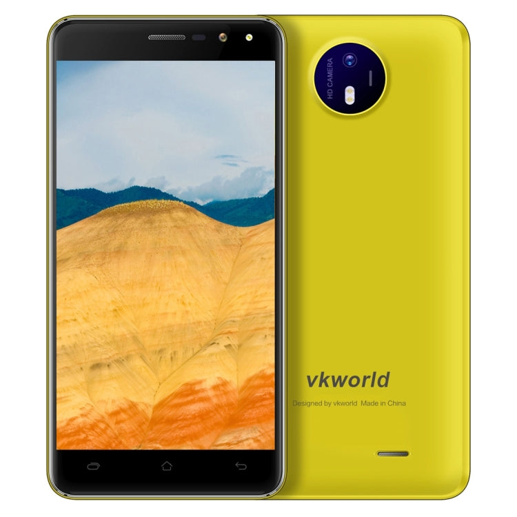 [HK Warehouse] VKworld F2, 2GB+16GB, 5.0 inch 2.5D Android 6.0 MTK6580A Quad Core up to 1.3GHz, Network: 3G, Dual SIM, OTA, GPS