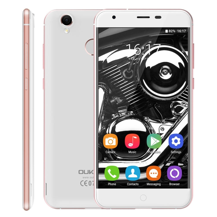 [HK Warehouse] OUKITEL K7000, 2GB+16GB, Fingerprint Identification, 5.0 inch 2.5D Polished Android 6.0 MTK6737 Quad Core up to 1.3GHz, Network: 4G
