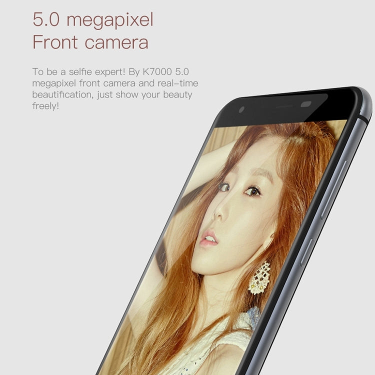 [HK Warehouse] OUKITEL K7000, 2GB+16GB, Fingerprint Identification, 5.0 inch 2.5D Polished Android 6.0 MTK6737 Quad Core up to 1.3GHz, Network: 4G