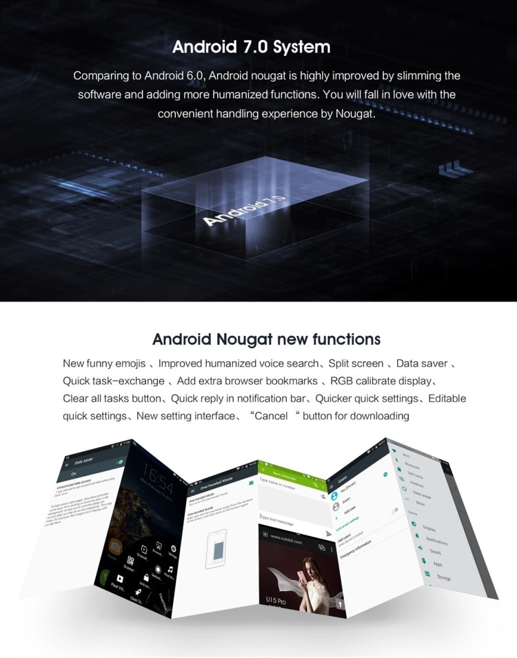 [HK Warehouse] OUKITEL U16 Max, 3GB+32GB, Press Fingerprint Identification,  6.0 inch 2.5D Arc JDI Screen Android 7.0 MTK6753 Octa Core up to 1.3GHz, Network: 4G, Dual SIM, GPS
