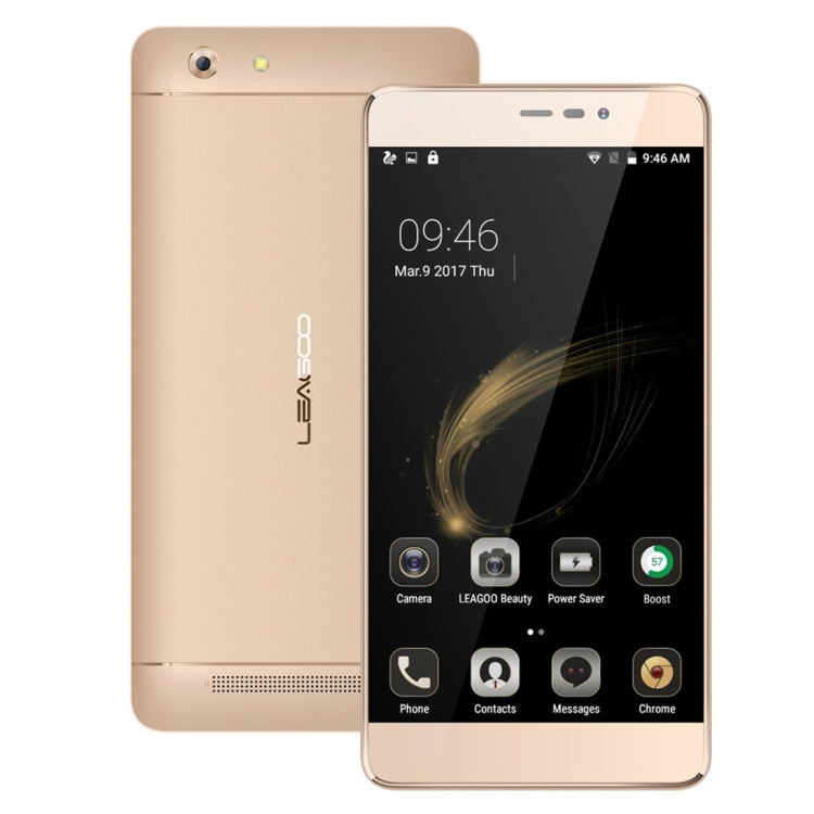 [HK Warehouse] LEAGOO Shark 5000, 1GB+8GB, 5000mAh Large Capacity, 5.5 inch LEAGOO OS 2.0 (Android 6.0) MTK6580A Quad Core up to 1.3GHz, Network: 3G,  OTG, QC, WiFi, BT, Dual SIM