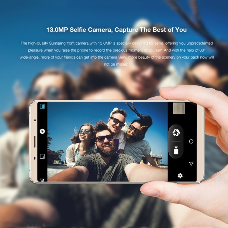 [HK Warehouse] BLUBOO S3, 4GB+64GB, Dual Back Cameras, Face & Fingerprint Identification, 8500mAh Battery, 6.0 inch Android 7.0 MTK6750T Octa Core up to 1.5GHz, Network: 4G, VoLTE, NFC, WiFi, GPS, OTG, Bluetooth, Dual SIM