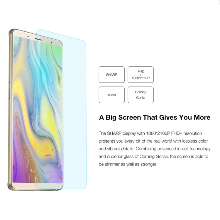 [HK Warehouse] BLUBOO S3, 4GB+64GB, Dual Back Cameras, Face & Fingerprint Identification, 8500mAh Battery, 6.0 inch Android 7.0 MTK6750T Octa Core up to 1.5GHz, Network: 4G, VoLTE, NFC, WiFi, GPS, OTG, Bluetooth, Dual SIM