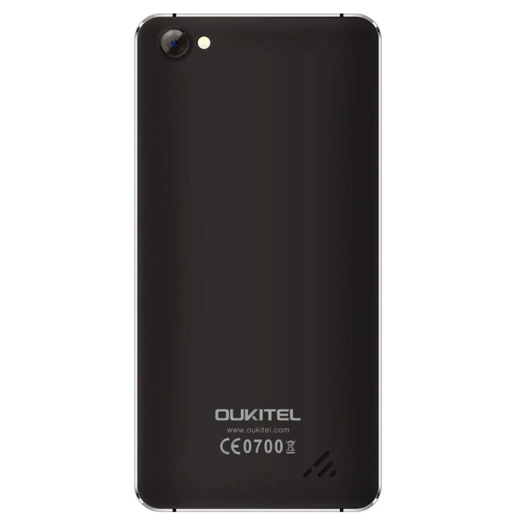 [HK Warehouse] OUKITEL C5, 2GB+16GB, 5.0 inch Android 7.0 MTK6580 Quad Core up to 1.3GHz, Network: 3G, Dual SIM, GPS, OTA, FM(Black)