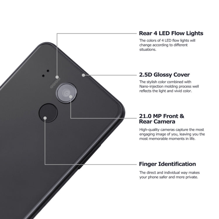 [HK Warehouse] Nomu M8 Rugged Phone, 4GB+64GB, IP68/IP69K Waterproof Dustproof Shockproof, MIL-STD-810G, Fingerprint Identification, 5.2 inch Android 7.0 MTK6750T Octa Core, Network: 4G, OTG