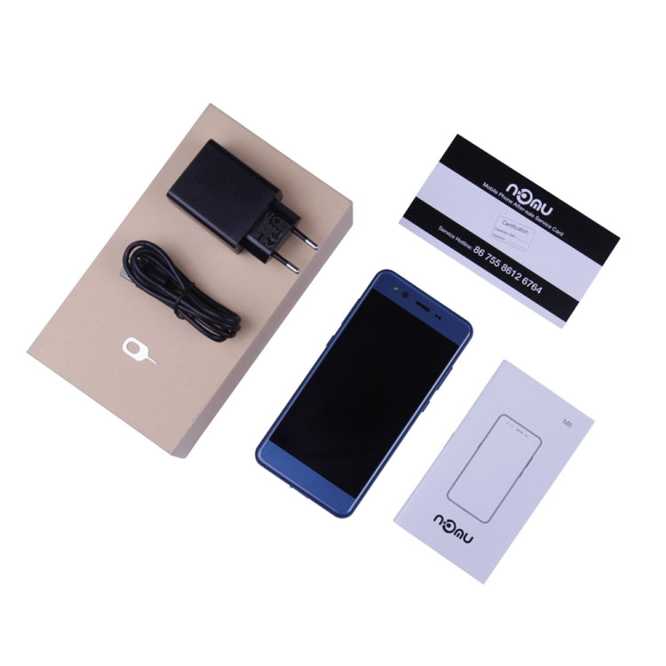 [HK Warehouse] Nomu M8 Rugged Phone, 4GB+64GB, IP68/IP69K Waterproof Dustproof Shockproof, MIL-STD-810G, Fingerprint Identification, 5.2 inch Android 7.0 MTK6750T Octa Core, Network: 4G, OTG