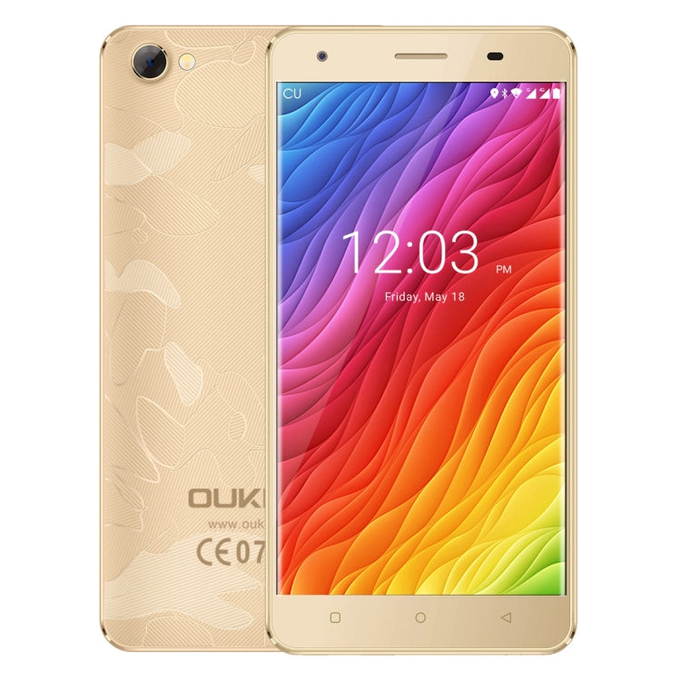[HK Warehouse] OUKITEL C5 Pro, 2GB+16GB, 5.0 inch Anti-smashing Screen Android 7.0 MTK6737 Quad Core up to 1.3GHz, Network: 4G, Dual SIM, OTA