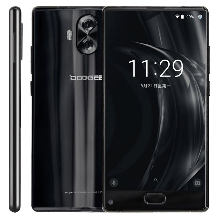 [HK Warehouse] DOOGEE MIX Lite, 2GB+16GB, DTouch Fingerprint, Dual Back Camera, 5.2 inch Android 7.0 MTK6737 Quad Core up to 1.45GHz,  Network: 4G, Dual SIM