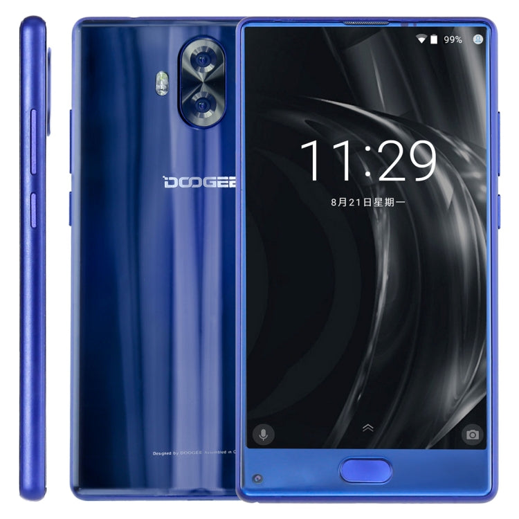 [HK Warehouse] DOOGEE MIX Lite, 2GB+16GB, DTouch Fingerprint, Dual Back Camera, 5.2 inch Android 7.0 MTK6737 Quad Core up to 1.45GHz,  Network: 4G, Dual SIM