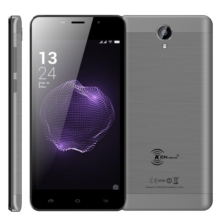 [HK Warehouse] KEN XIN DA X9, 2GB+16GB, 5000mAh Battery, 5.5 inch Android 7.0 SC9832 Quad Core up to 1.3GHz, Network: 4G, Dual SIM