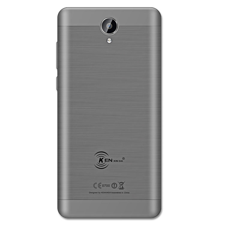 [HK Warehouse] KEN XIN DA X9, 2GB+16GB, 5000mAh Battery, 5.5 inch Android 7.0 SC9832 Quad Core up to 1.3GHz, Network: 4G, Dual SIM