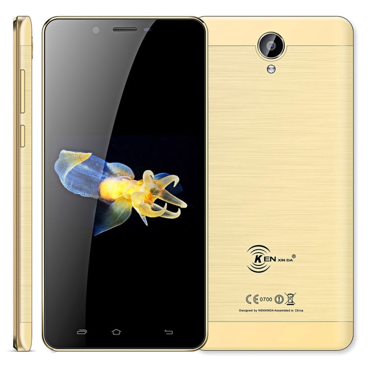 [HK Warehouse] KEN XIN DA X9, 2GB+16GB, 5000mAh Battery, 5.5 inch Android 7.0 SC9832 Quad Core up to 1.3GHz, Network: 4G, Dual SIM