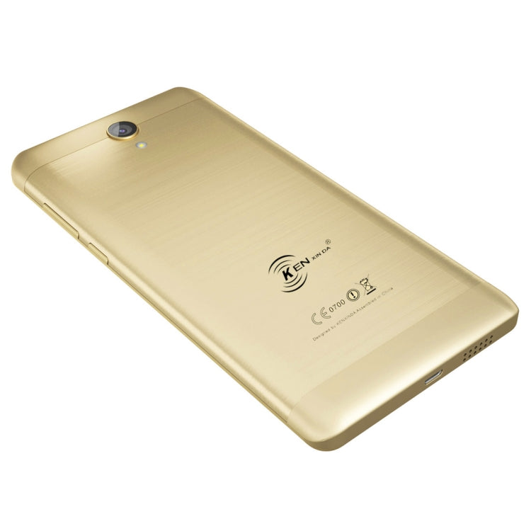 [HK Warehouse] KEN XIN DA X9, 2GB+16GB, 5000mAh Battery, 5.5 inch Android 7.0 SC9832 Quad Core up to 1.3GHz, Network: 4G, Dual SIM