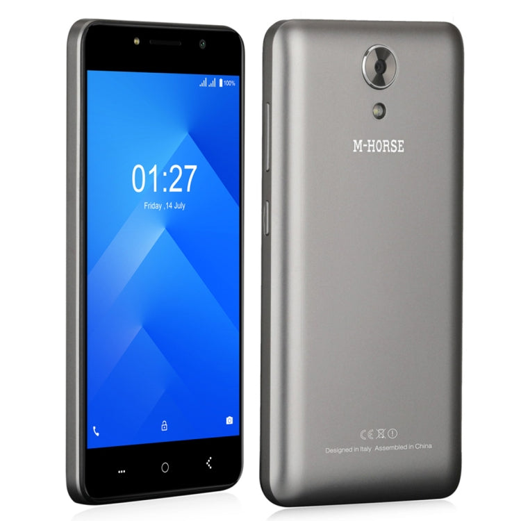 M-HORSE Power 1, 1GB+8GB, 5050mAh Battery, 5.0 inch Android 7.0 MTK6580A Quad Core up to 1.3GHz, Network: 3G, OTG, Dual SIM