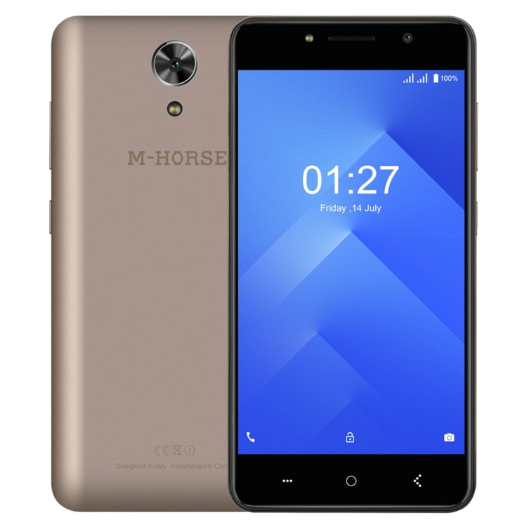 M-HORSE Power 1, 1GB+8GB, 5050mAh Battery, 5.0 inch Android 7.0 MTK6580A Quad Core up to 1.3GHz, Network: 3G, OTG, Dual SIM