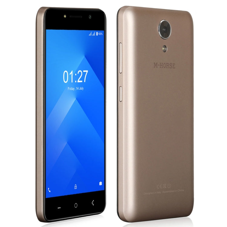 M-HORSE Power 1, 1GB+8GB, 5050mAh Battery, 5.0 inch Android 7.0 MTK6580A Quad Core up to 1.3GHz, Network: 3G, OTG, Dual SIM