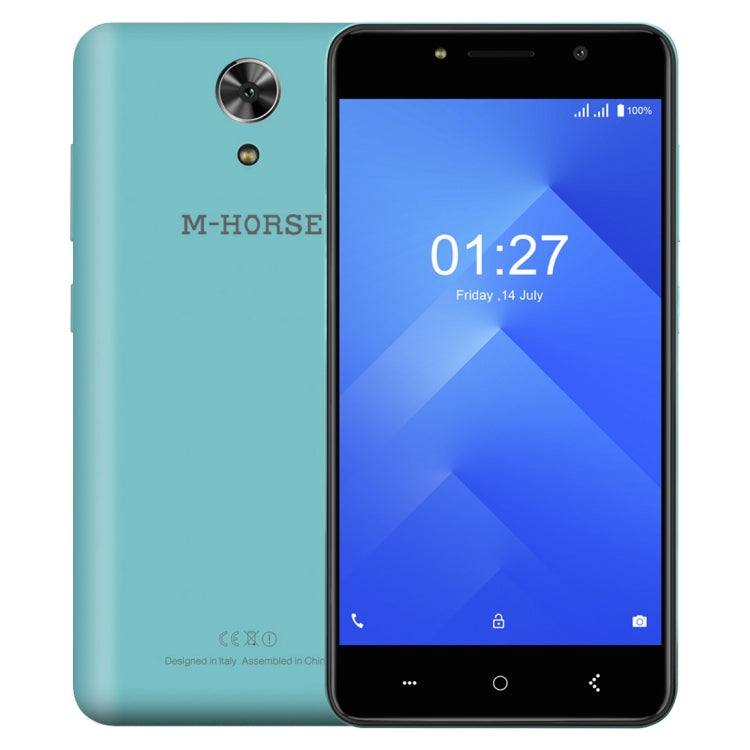 M-HORSE Power 1, 1GB+8GB, 5050mAh Battery, 5.0 inch Android 7.0 MTK6580A Quad Core up to 1.3GHz, Network: 3G, OTG, Dual SIM