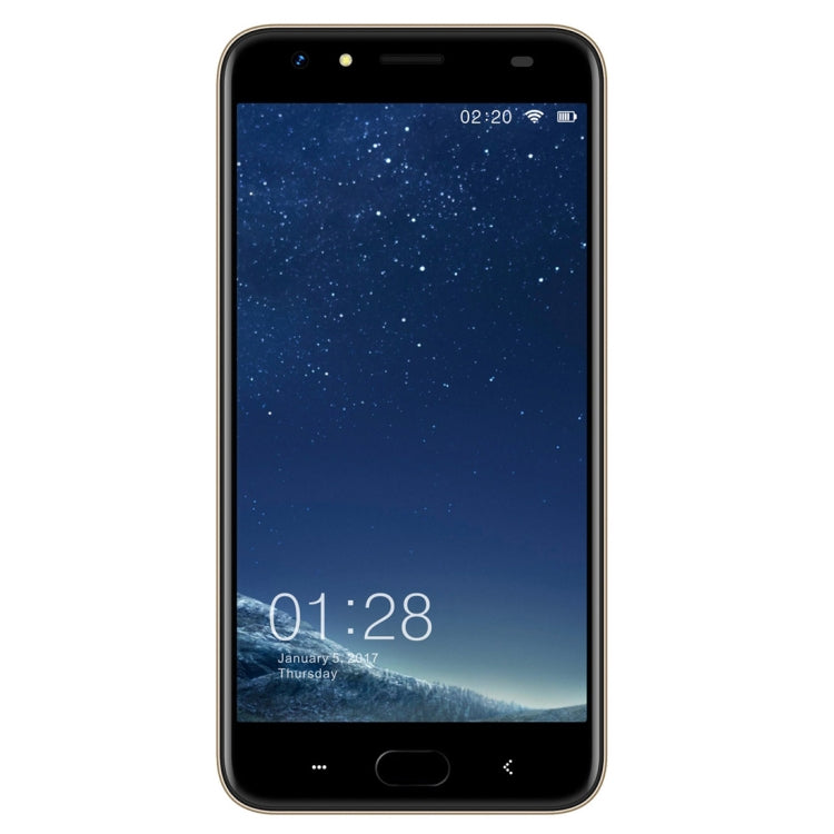M-HORSE Power 2, 2GB+16GB, Dual Back Cameras, Fingerprint Identification, 6000mAh Battery, 5.5 inch Android 7.0 MTK6737 Quad Core up to 1.3GHz, Network: 4G, Dual SIM(Gold)