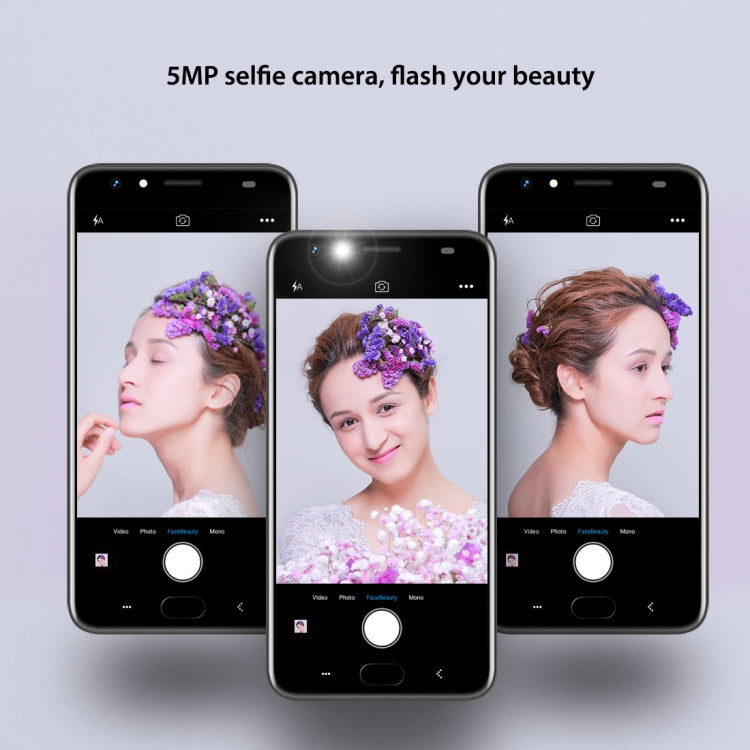 M-HORSE Power 2, 2GB+16GB, Dual Back Cameras, Fingerprint Identification, 6000mAh Battery, 5.5 inch Android 7.0 MTK6737 Quad Core up to 1.3GHz, Network: 4G, Dual SIM(Gold)
