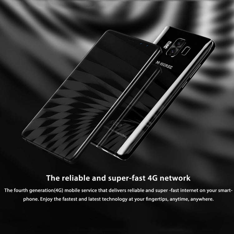 M-HORSE Pure 1, 3GB+32GB, Dual Back Cameras + Dual Front Cameras, Fingerprint Identification, 5.7 inch Android 7.0 MTK6737 Quad Core up to 1.3GHz, Network: 4G, Dual SIM