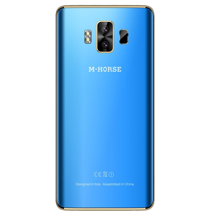 M-HORSE Pure 1, 3GB+32GB, Dual Back Cameras + Dual Front Cameras, Fingerprint Identification, 5.7 inch Android 7.0 MTK6737 Quad Core up to 1.3GHz, Network: 4G, Dual SIM