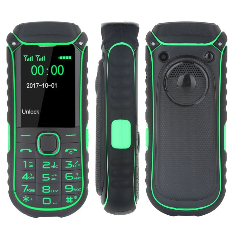 A5000+ Mobile Phone, Dual SIM, 4400mAh Battery,  1.77 inch, SC6531DA Chipset, 21 Keys, LED Flashlight, FM, TF, Bluetooth