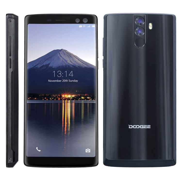 [HK Warehouse] DOOGEE BL12000, 4GB+32GB, Dual Back Cameras + Dual Front Cameras, Fingerprint Identification, 12000mAh Battery, 6.0 inch Android 7.0 MTK6750T Octa Core up to 1.5GHz, Network: 4G, OTG, OTA, Dual SIM
