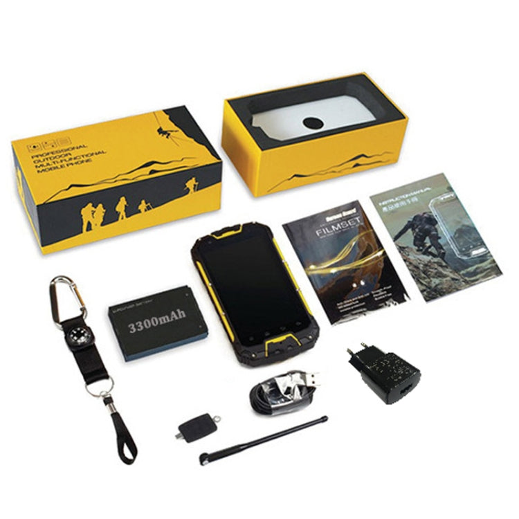 Snopow M5, 2GB+16GB, Walkie Talkie Function, IP68 Waterproof, Dustproof, Shockproof, 4.5 inch, Android 5.1 MTK6735 Quad Core up to 1.2GHz, Network: 4G
