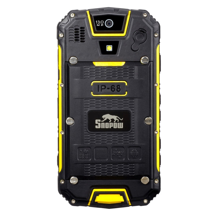 Snopow M5, 2GB+16GB, Walkie Talkie Function, IP68 Waterproof, Dustproof, Shockproof, 4.5 inch, Android 5.1 MTK6735 Quad Core up to 1.2GHz, Network: 4G