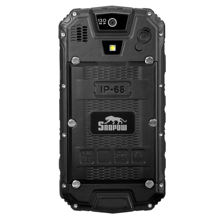 Snopow M5P, 2GB+16GB, Walkie Talkie Function, 4700mAh Battery, IP68 Waterproof Dustproof Shockproof, 4.5 inch, Android 5.1 MTK6735 Quad Core up to 1.2GHz, Network: 4G