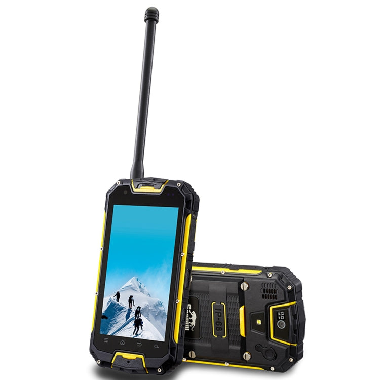Snopow M5P, 2GB+16GB, Walkie Talkie Function, 4700mAh Battery, IP68 Waterproof Dustproof Shockproof, 4.5 inch, Android 5.1 MTK6735 Quad Core up to 1.2GHz, Network: 4G