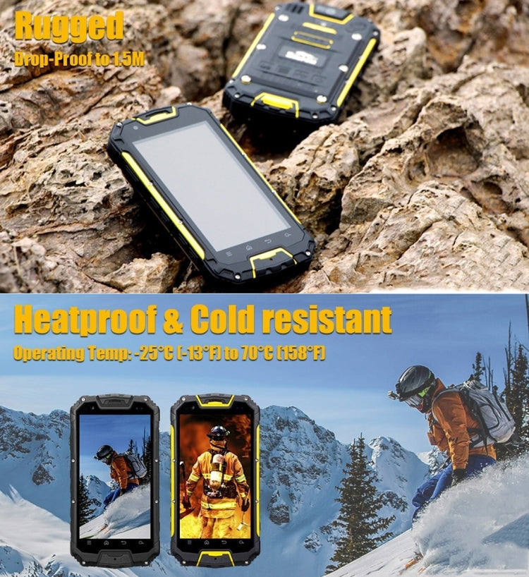 Snopow M5P, 2GB+16GB, Walkie Talkie Function, 4700mAh Battery, IP68 Waterproof Dustproof Shockproof, 4.5 inch, Android 5.1 MTK6735 Quad Core up to 1.2GHz, Network: 4G