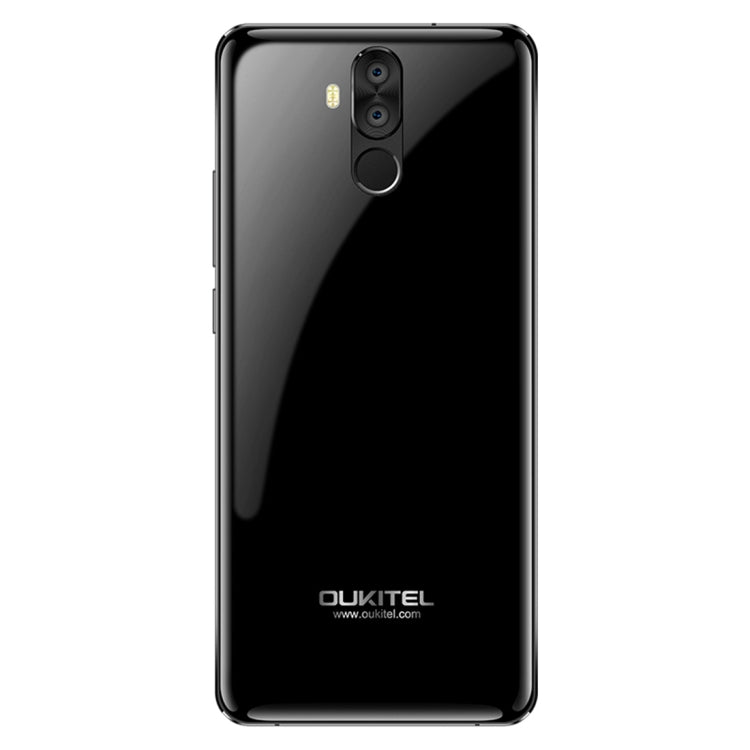 [HK Warehouse] OUKITEL K6, 6GB+64GB, Dual Back Cameras + Dual Front Cameras, 6300mAh Battery, Face & Fingerprint Identification, 6.0 inch Android 7.1 MTK6763 Octa Core up to 2.0GHz, Network: 4G, Dual SIM, NFC