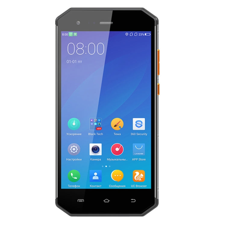 [HK Warehouse] E&L S70, 4GB+64GB, Dual Back Cameras, IP68 Waterproof Shockproof Dustproof, Fingerprint Identification, 5.0 inch Android 7.0 MTK6757 Octa Core up to 2.5GHz, Network: 4G, MIL-STD-810G Certification(Black)