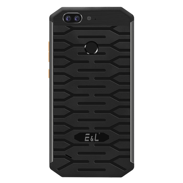 [HK Warehouse] E&L S70, 4GB+64GB, Dual Back Cameras, IP68 Waterproof Shockproof Dustproof, Fingerprint Identification, 5.0 inch Android 7.0 MTK6757 Octa Core up to 2.5GHz, Network: 4G, MIL-STD-810G Certification(Black)