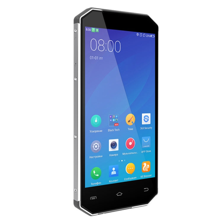 [HK Warehouse] E&L S70, 4GB+64GB, Dual Back Cameras, IP68 Waterproof Shockproof Dustproof, Fingerprint Identification, 5.0 inch Android 7.0 MTK6757 Octa Core up to 2.5GHz, Network: 4G, MIL-STD-810G Certification(Black)