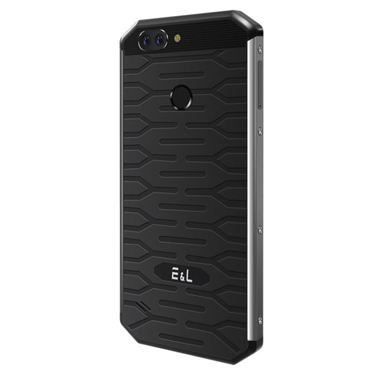 [HK Warehouse] E&L S70, 4GB+64GB, Dual Back Cameras, IP68 Waterproof Shockproof Dustproof, Fingerprint Identification, 5.0 inch Android 7.0 MTK6757 Octa Core up to 2.5GHz, Network: 4G, MIL-STD-810G Certification(Black)
