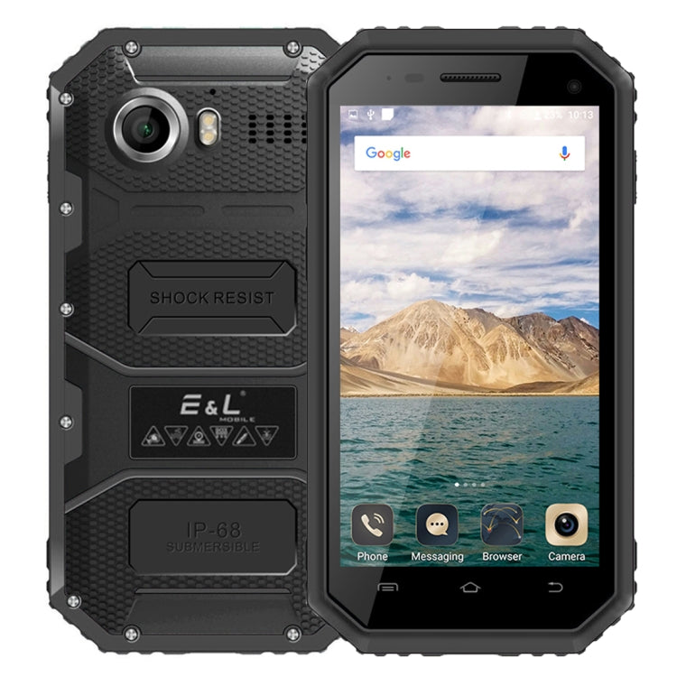 E&L Proofing W6S, 1GB+8GB, IP68 Waterproof Shockproof Dustproof, 4.5 inch Android 6.0 SC7731 Quad Core up to 1.2GHz, Network: 4G, MIL-STD-810G Certified